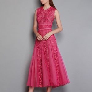 Bronx and Banco Megan Lace Midi Dress